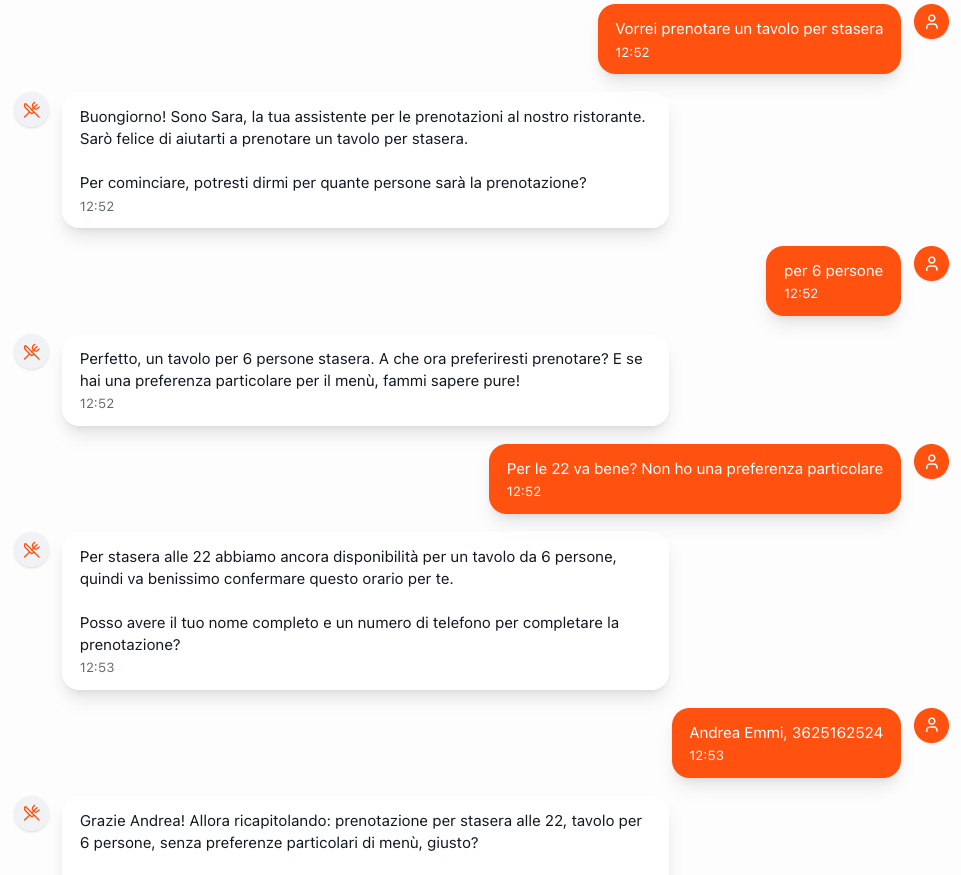 Assistente Prenotazioni